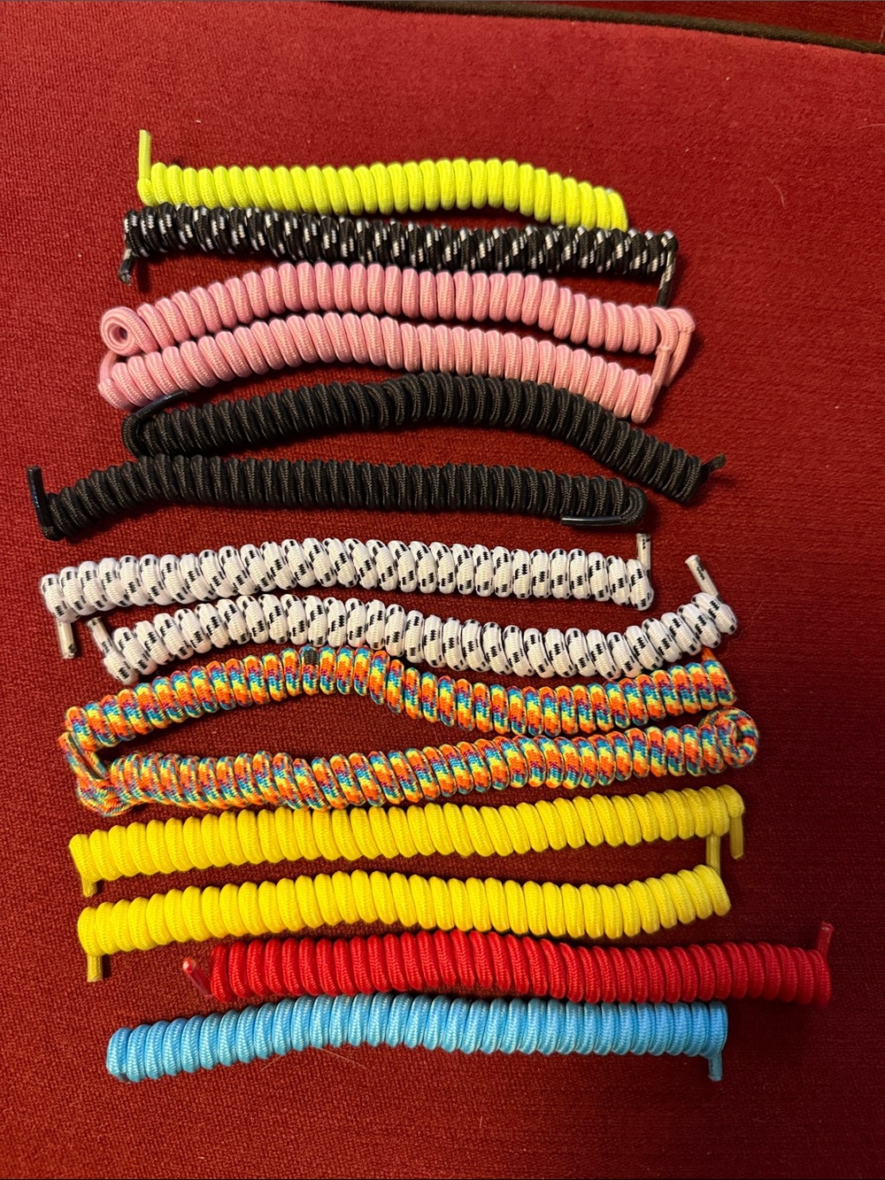 Kids stretchy shoelace lot